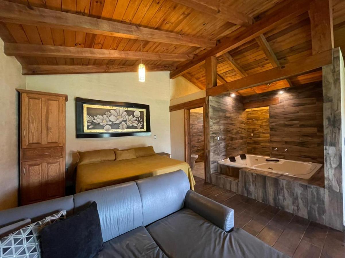 cabañas Mazzatl jacuzzy Mazamitla Exterior foto